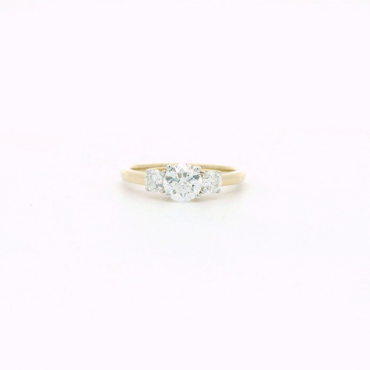 Alena Crest Diamond Engagement Ring