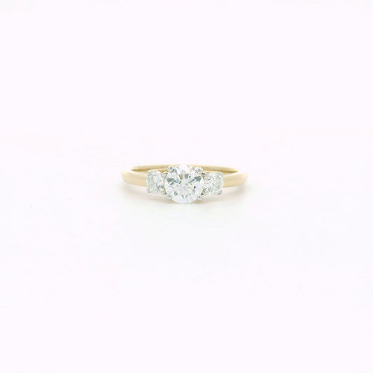 Alena Crest Diamond Engagement Ring