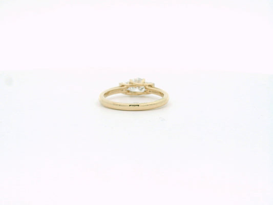Alena Crest Diamond Engagement Ring