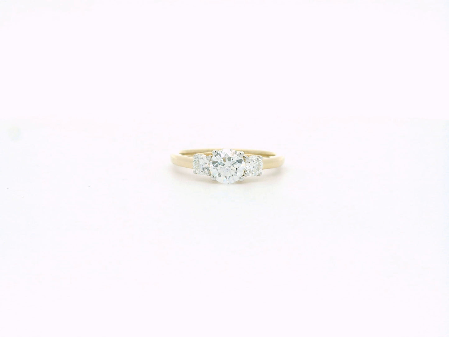 Alena Crest Diamond Engagement Ring