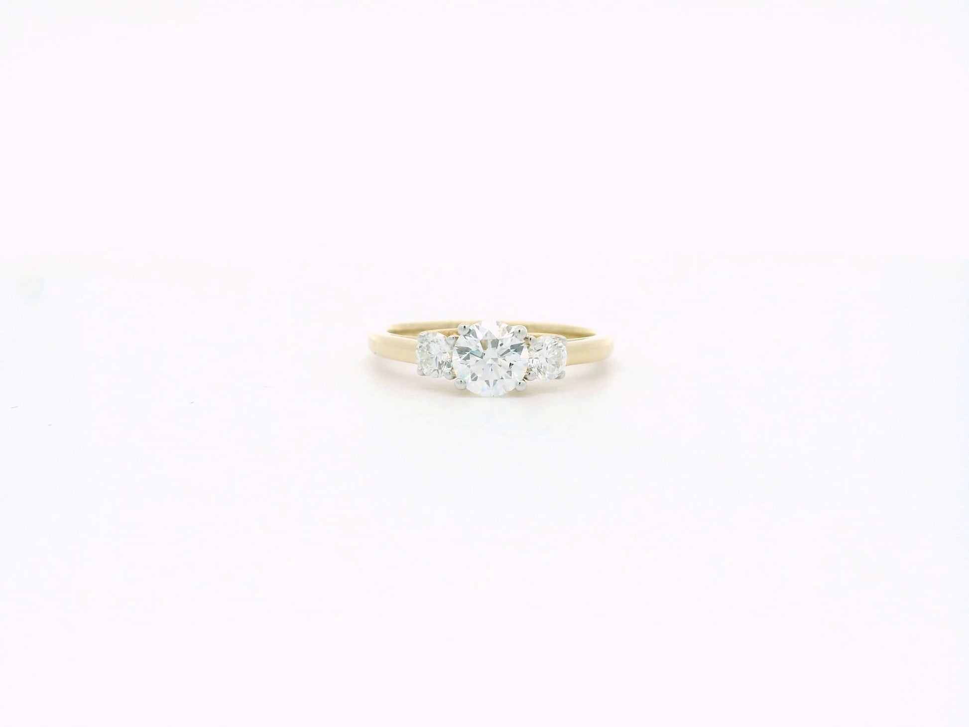Alena Crest Diamond Engagement Ring