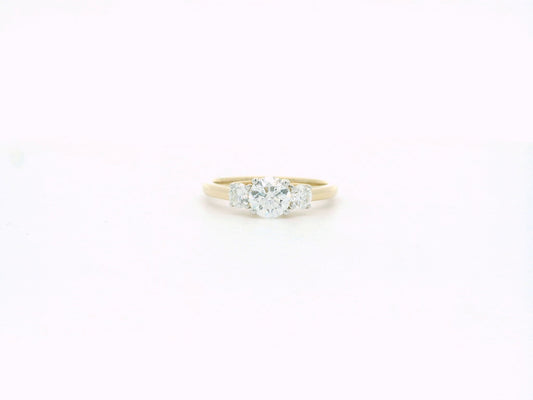 Alena Crest Diamond Engagement Ring