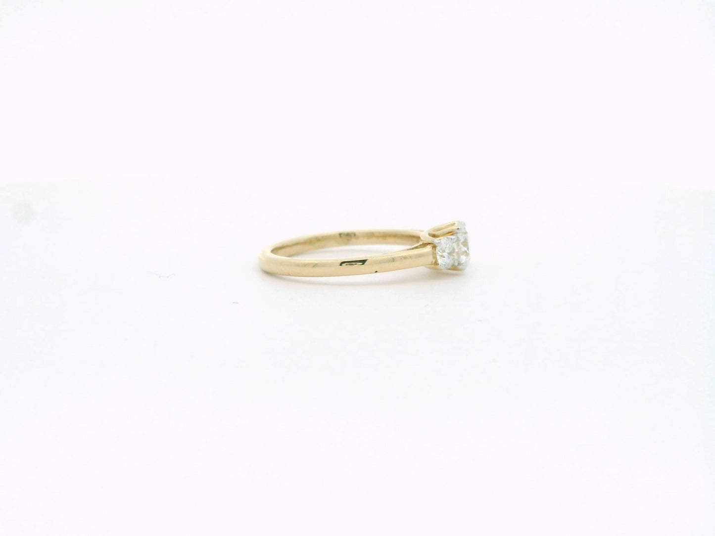 Alena Crest Diamond Engagement Ring