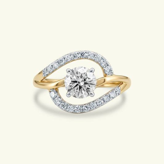 Sarina Solitaire Diamond Engagement Ring