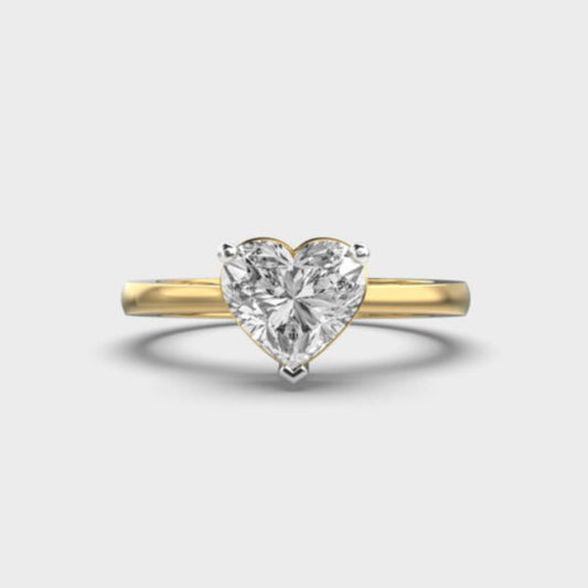 Selune Solitaire Diamond Engagement Ring