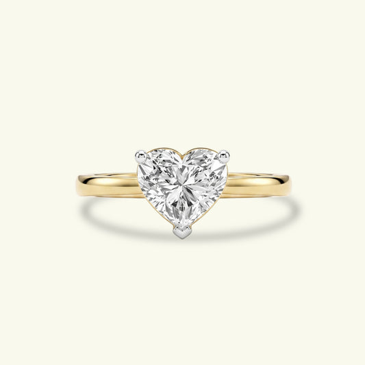 Selune Solitaire Diamond Engagement Ring