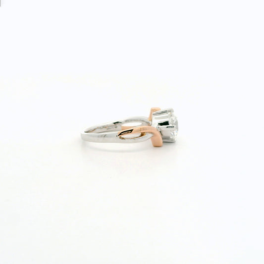 Twinara Path Diamond Two Stone Ring