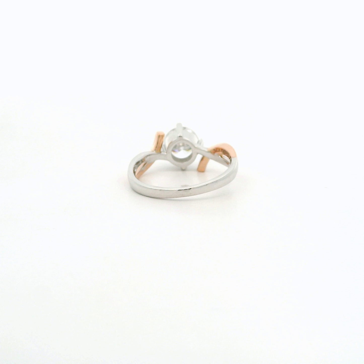 Twinara Path Diamond Two Stone Ring