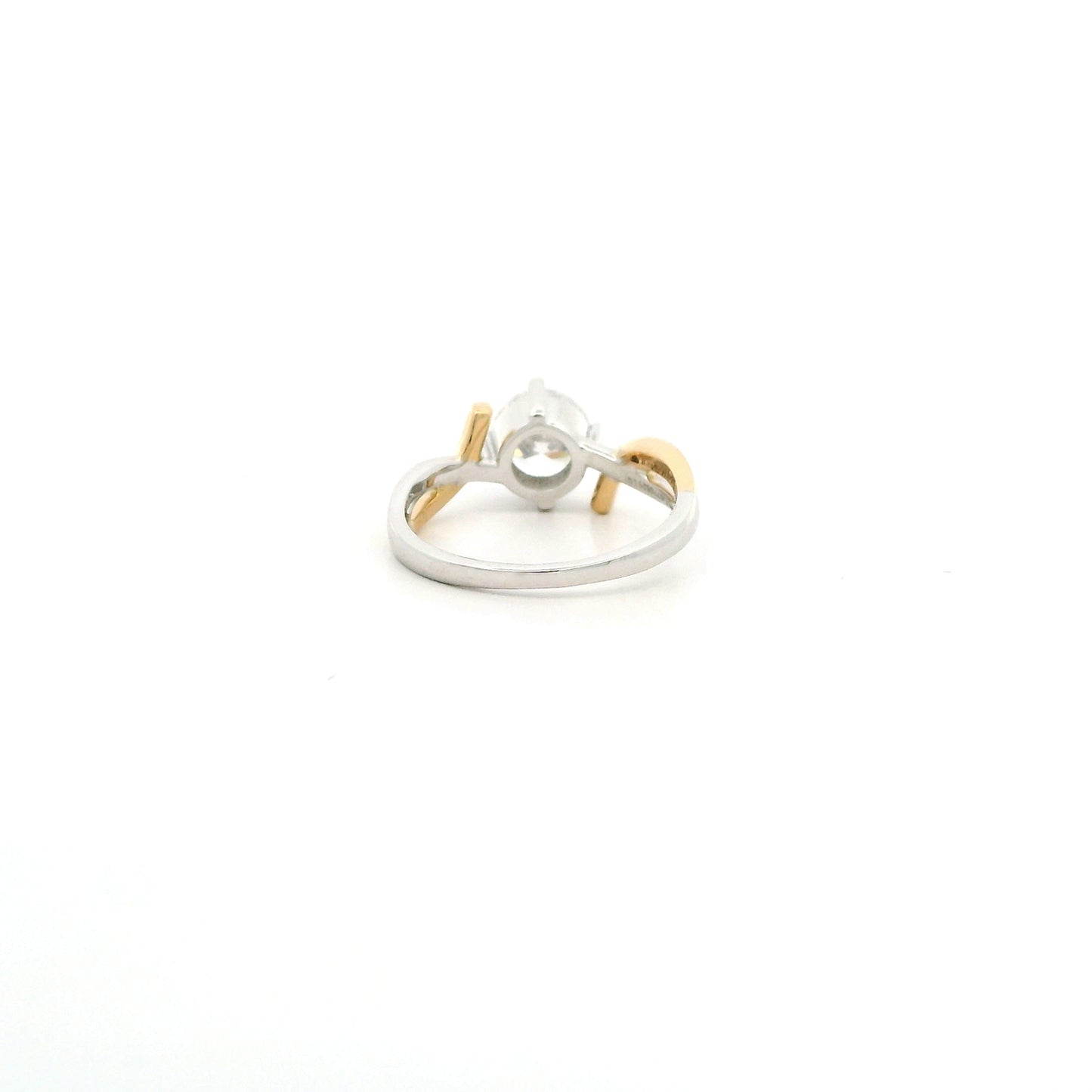 Twinara Path Diamond Two Stone Ring