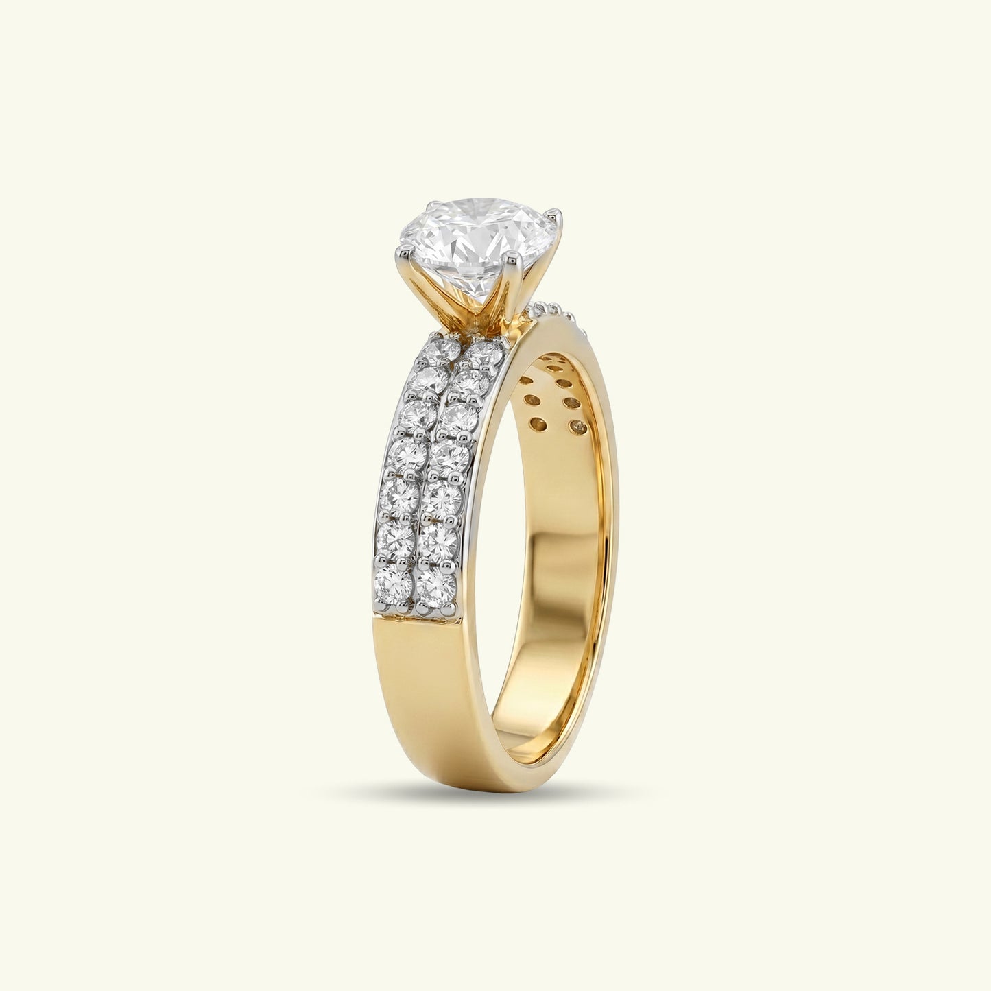 Meloria Crest Diamond Ladies Ring