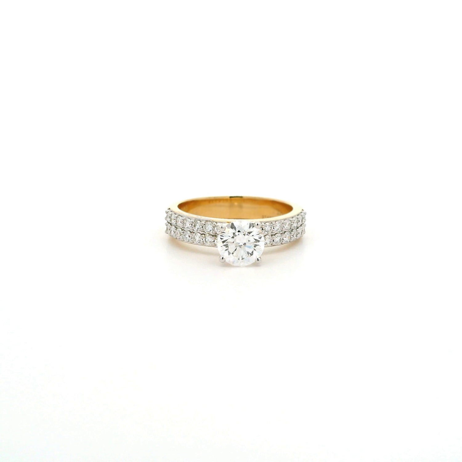 Meloria Crest Diamond Ladies Ring