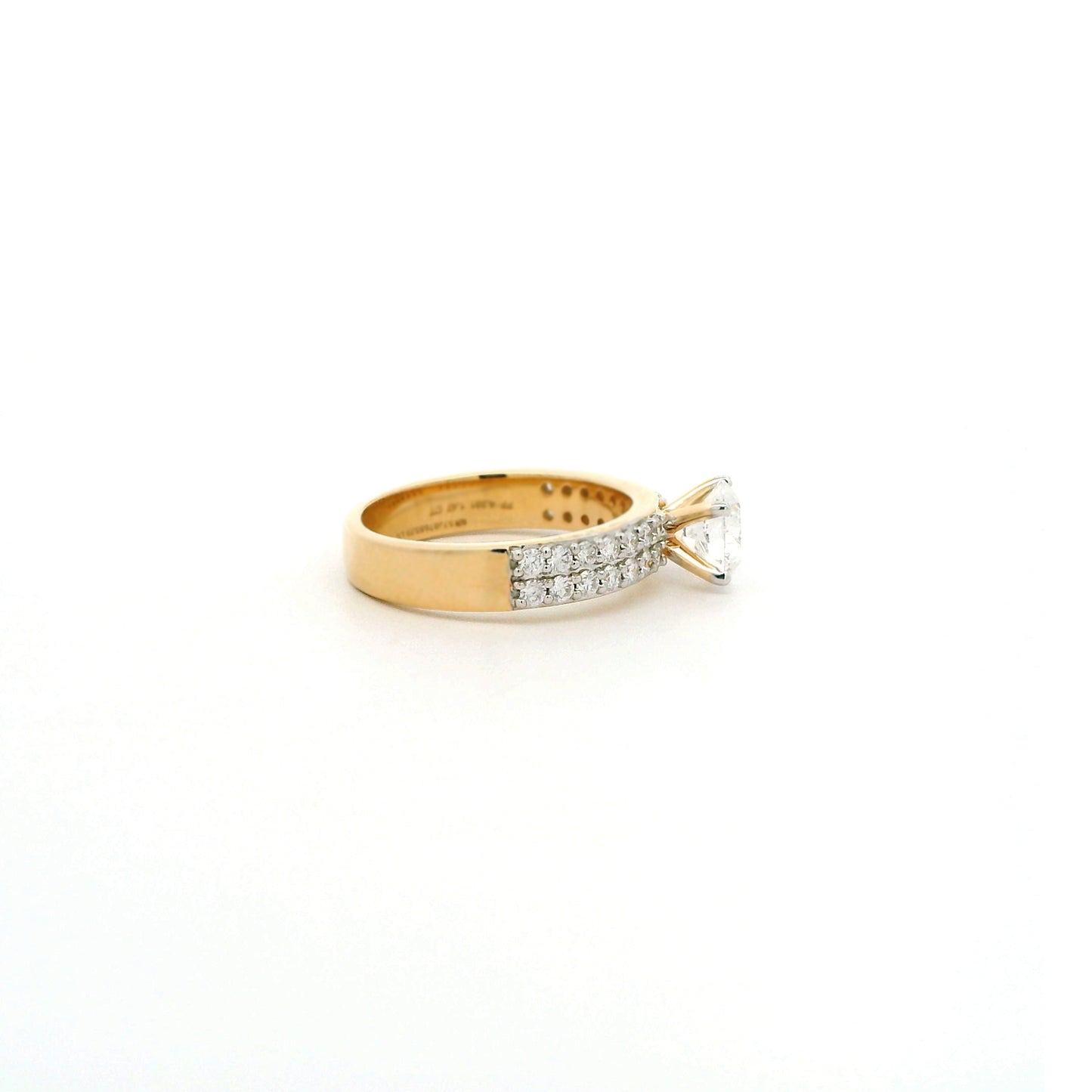 Meloria Crest Diamond Ladies Ring