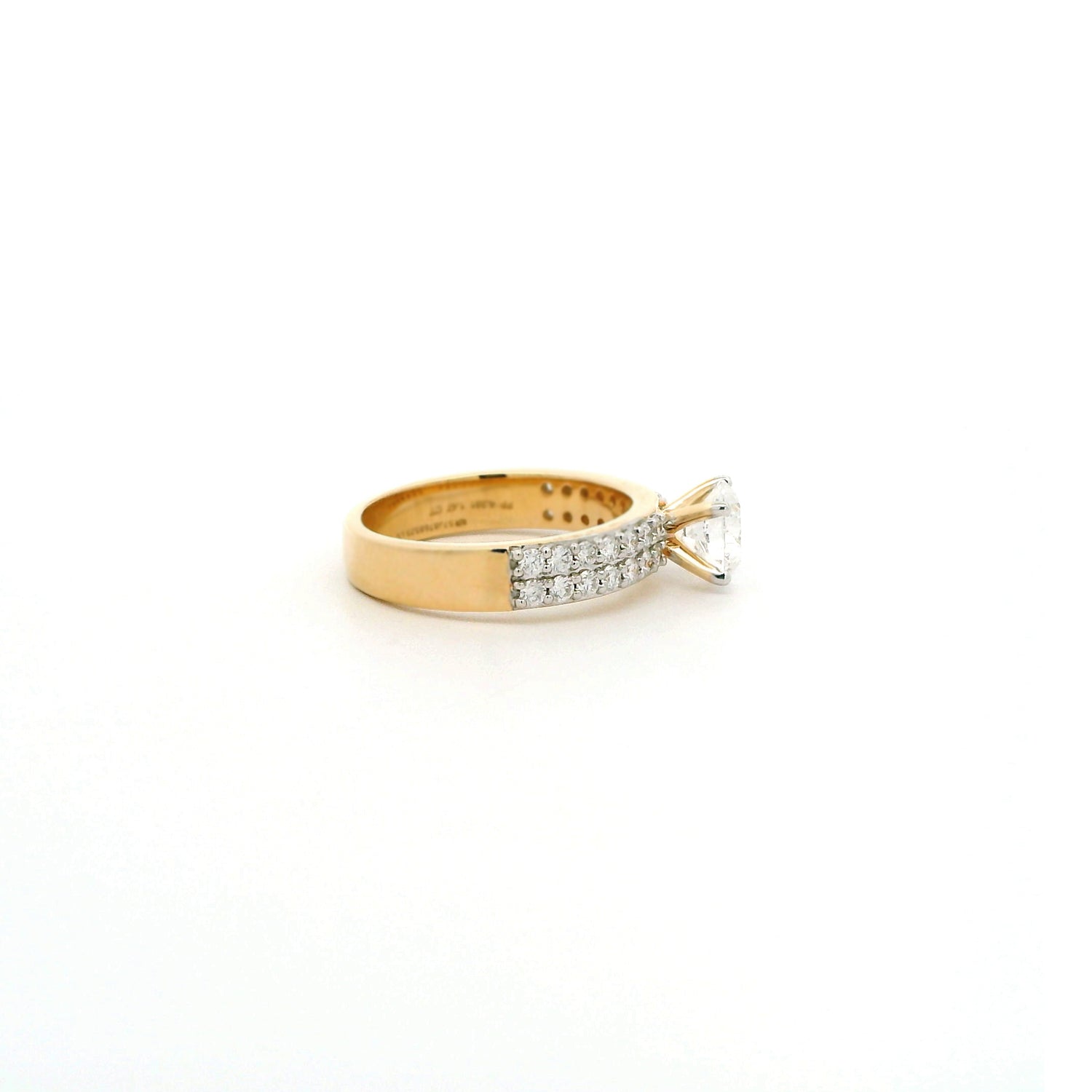 Meloria Crest Diamond Ladies Ring