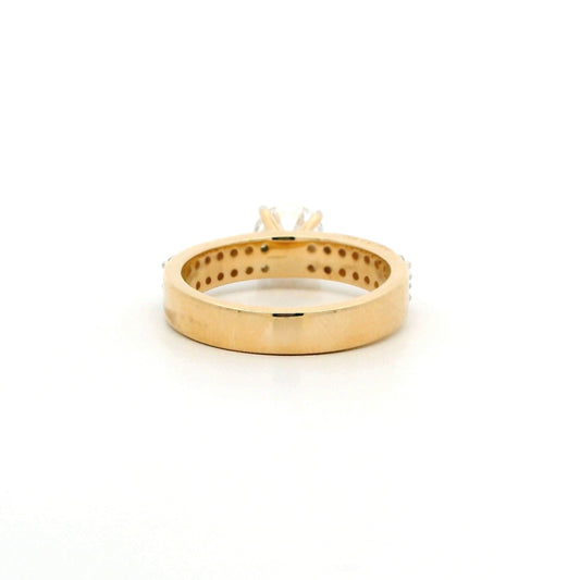 Meloria Crest Diamond Ladies Ring