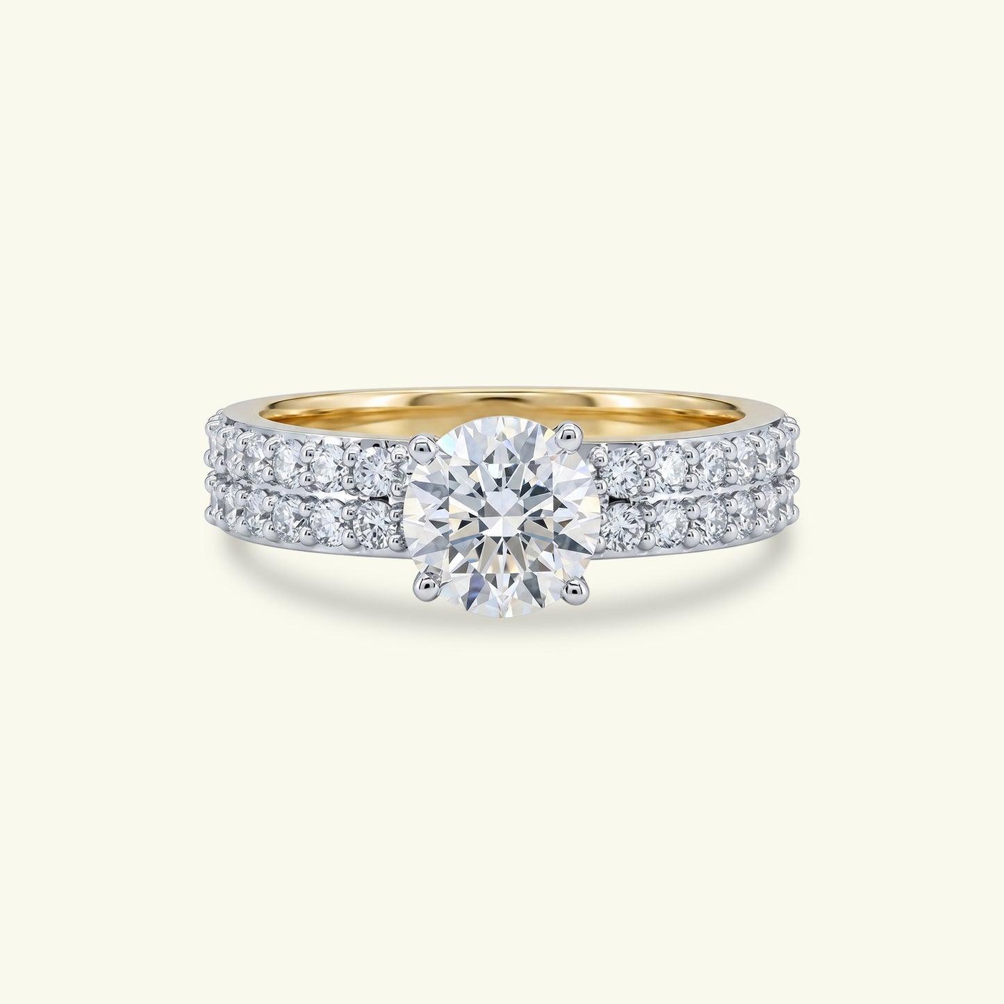 Meloria Crest Diamond Ladies Ring