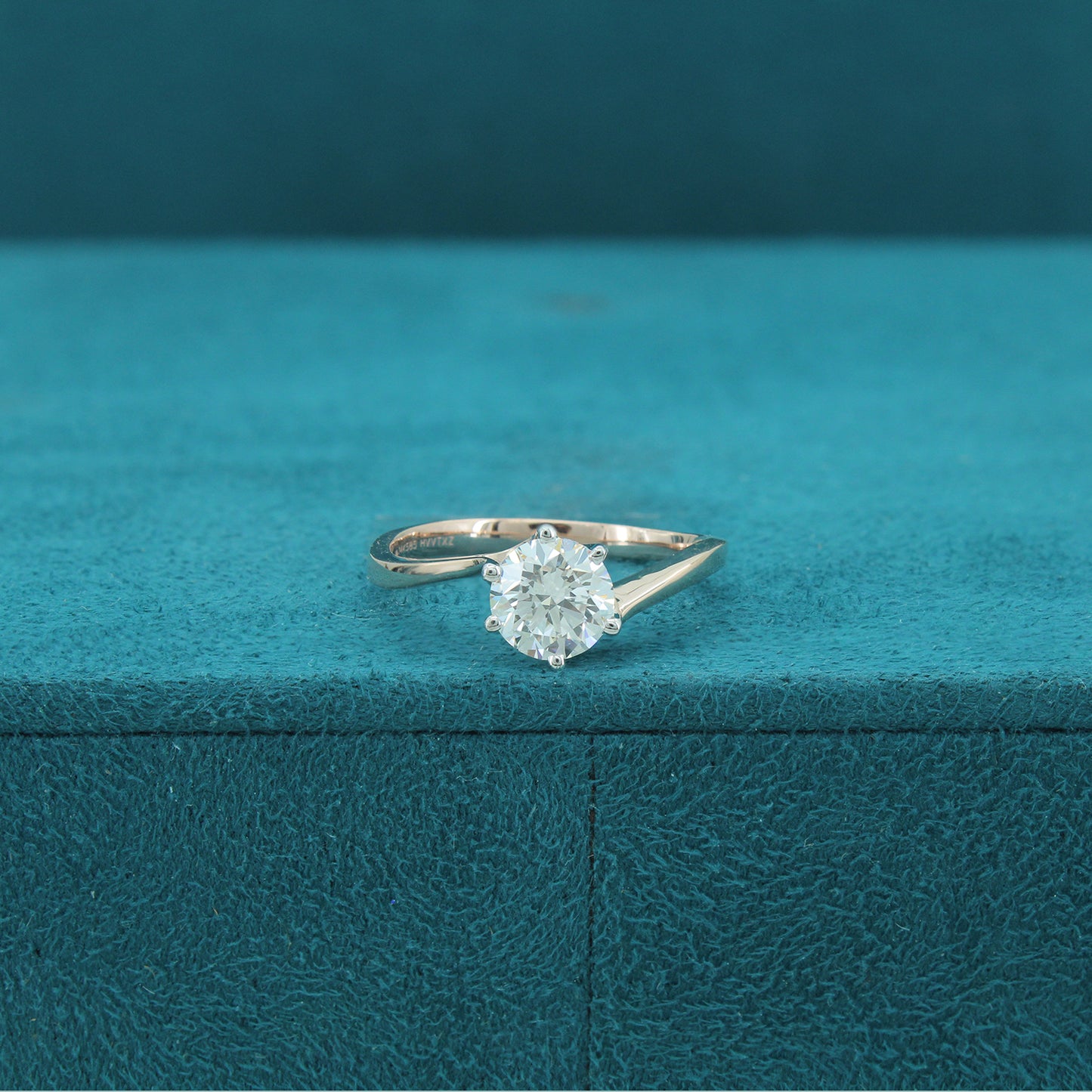 Arisia Glow Diamond Solitaire Ring