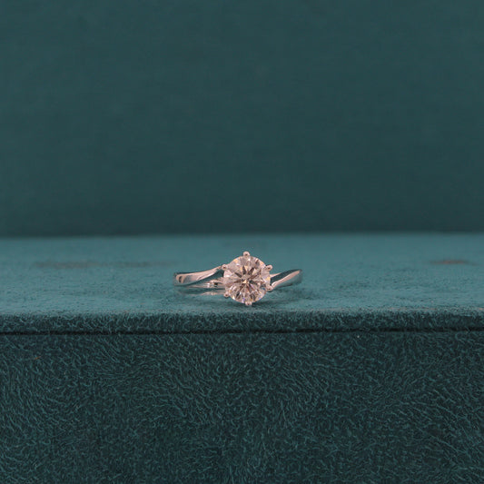 Arisia Glow Diamond Solitaire Ring