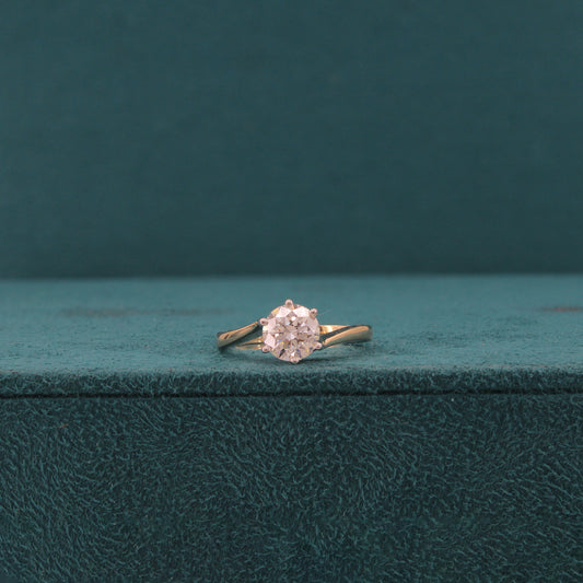 Arisia Glow Diamond Solitaire Ring