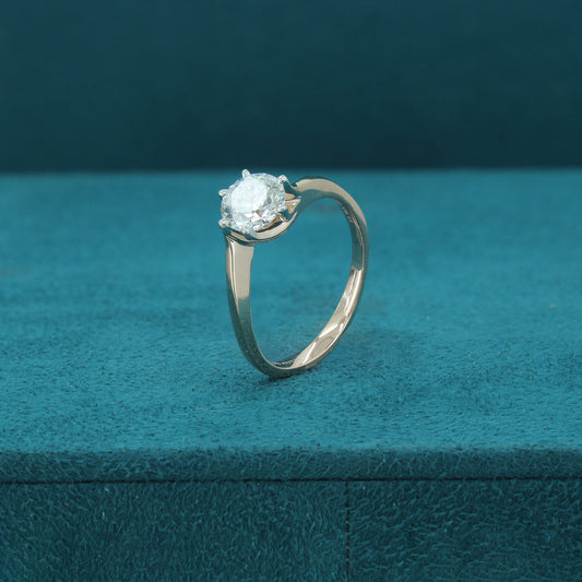 Arisia Glow Diamond Solitaire Ring