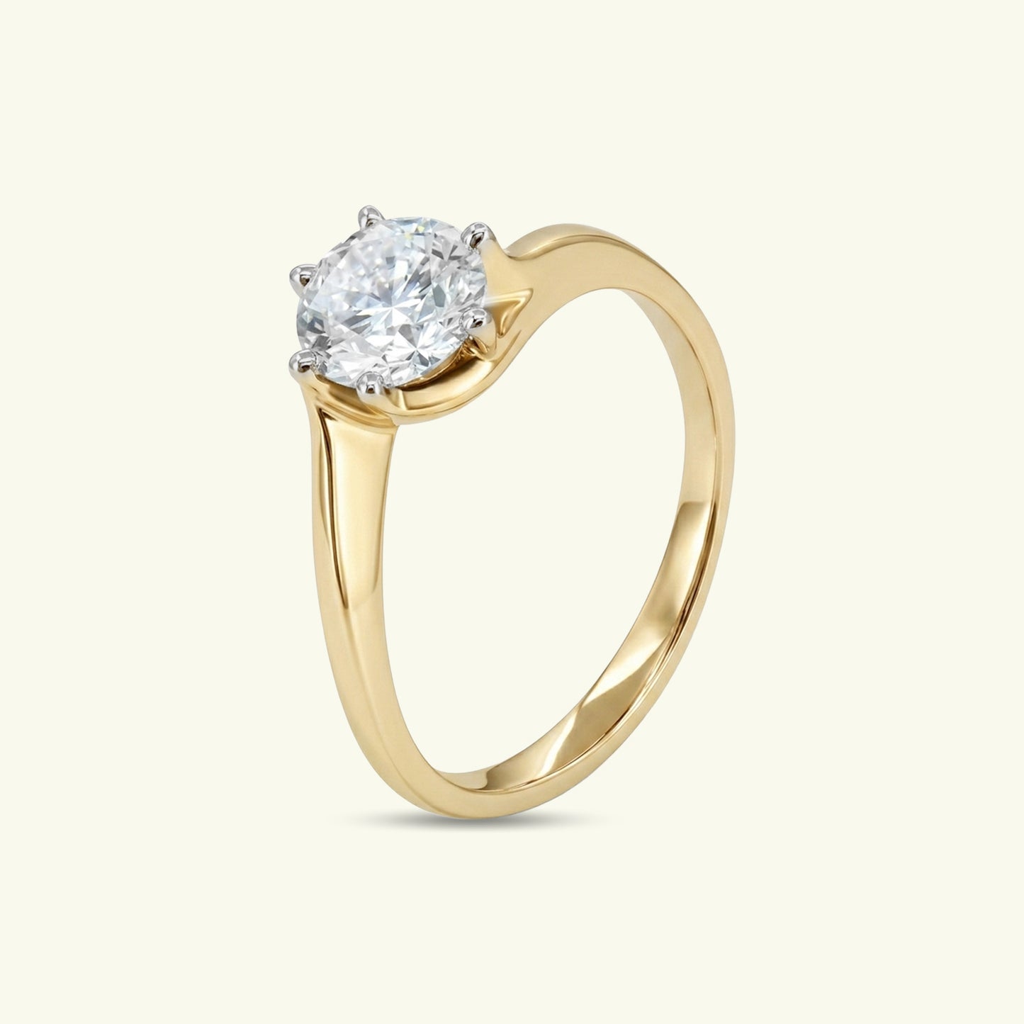 Arisia Glow Diamond Solitaire Ring