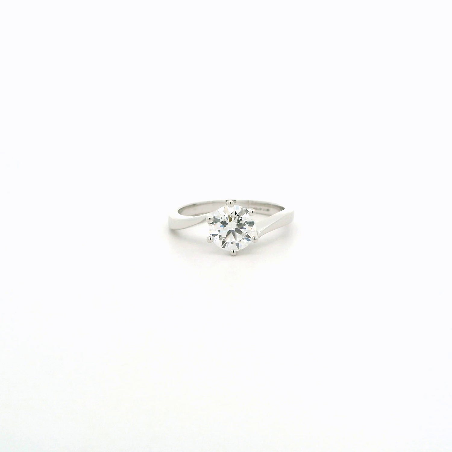 Arisia Glow Diamond Solitaire Ring