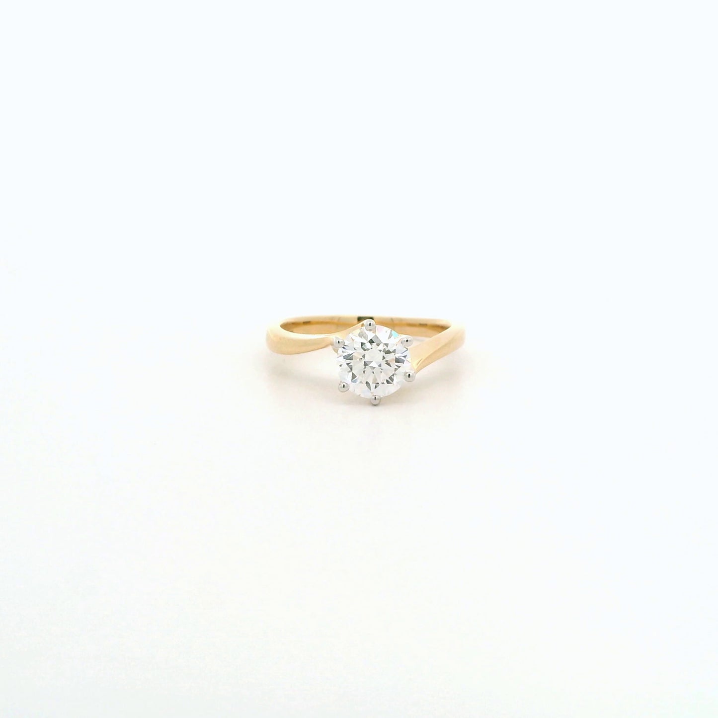 Arisia Glow Diamond Solitaire Ring