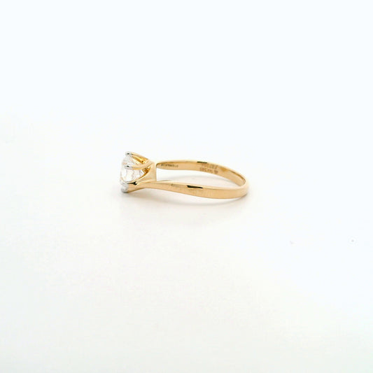 Arisia Glow Diamond Solitaire Ring