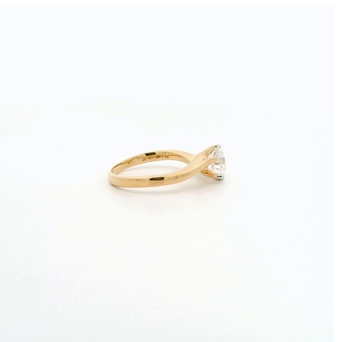 Arisia Glow Diamond Solitaire Ring