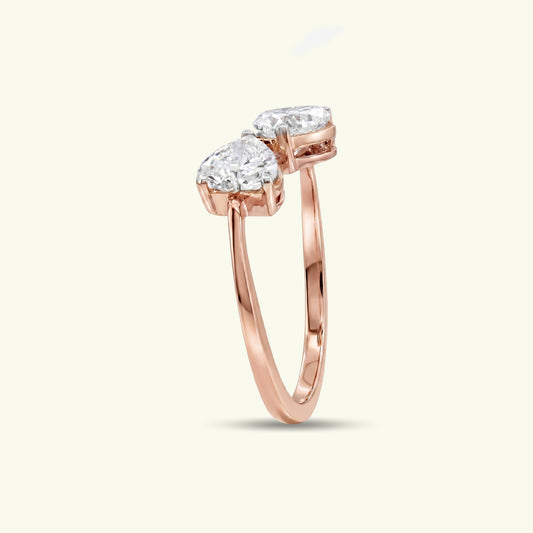 Amoria Crest Diamond Ring