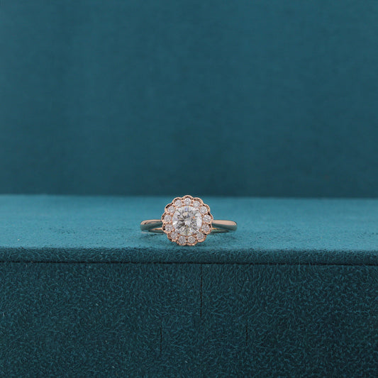 Florien Crest Diamond Ring