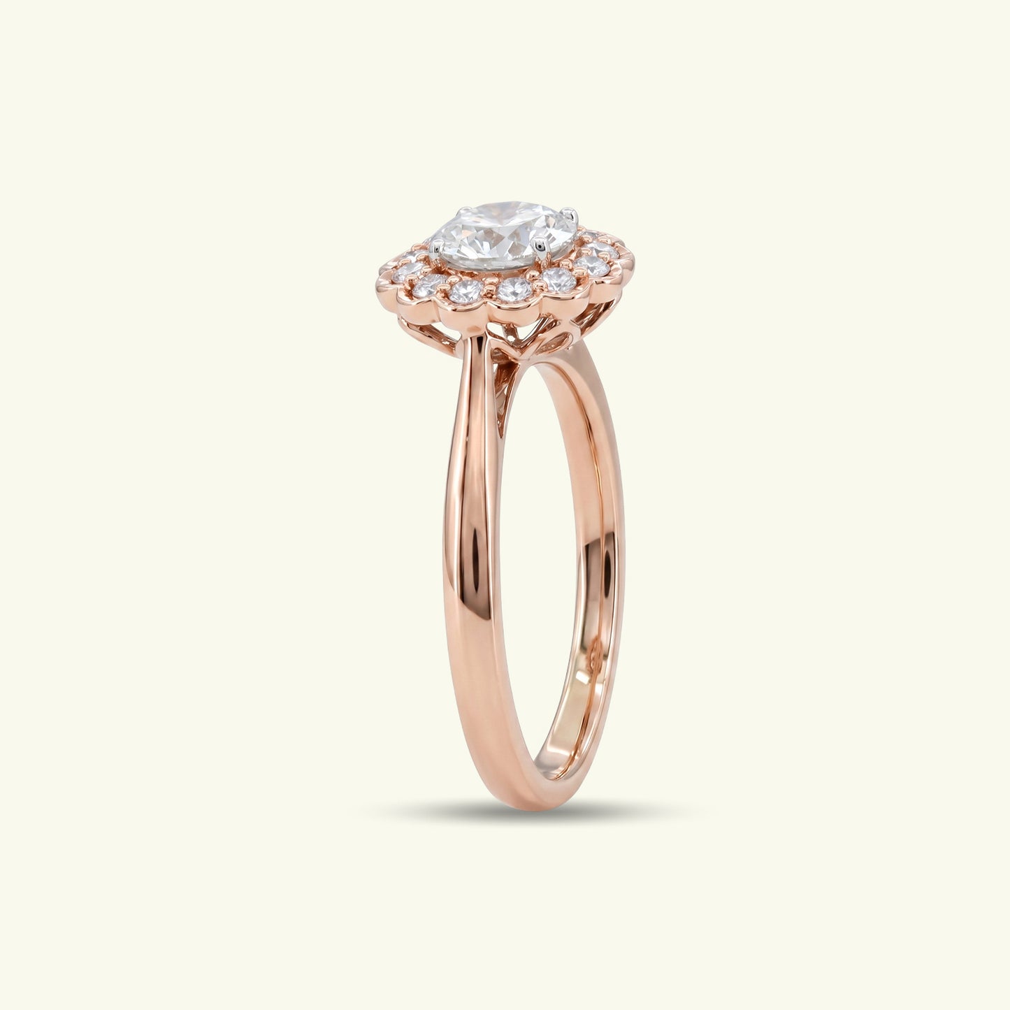 Florien Crest Diamond Ring