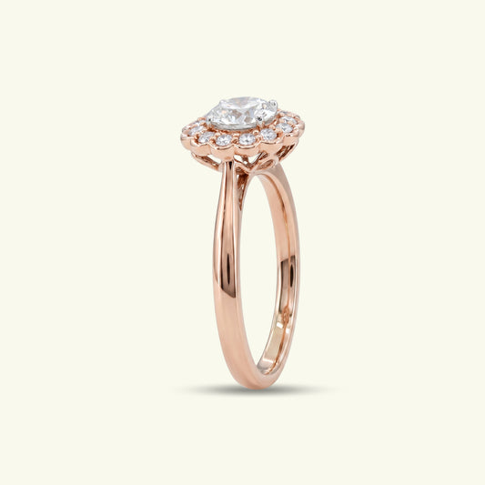 Florien Crest Diamond Ring