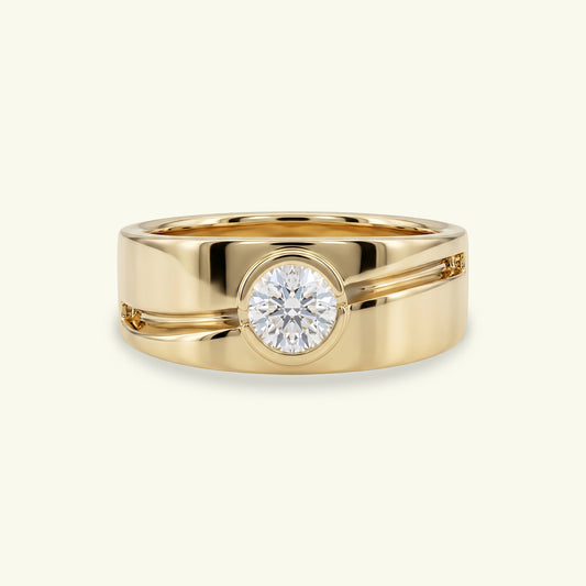 Avelyn Solitaire Diamond Ring