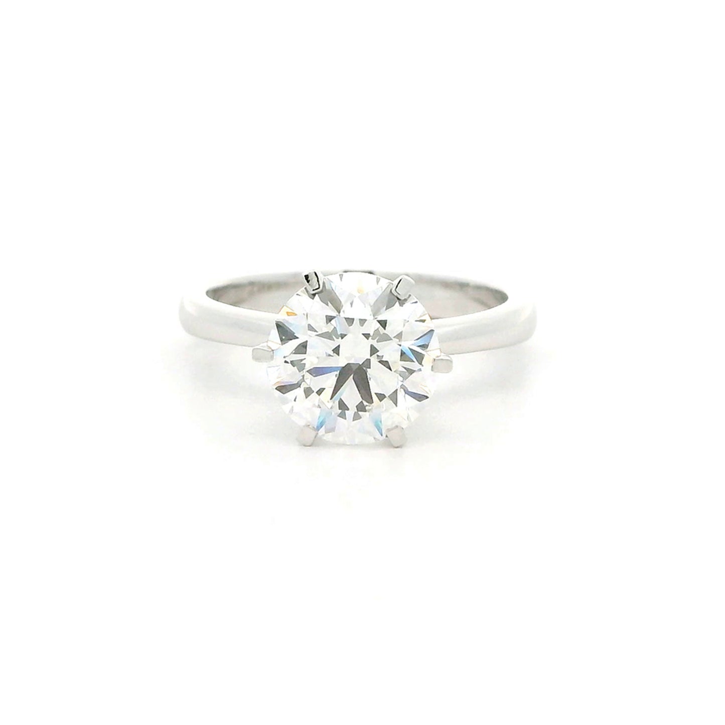 Elara Solitaire Diamond Ladies Ring
