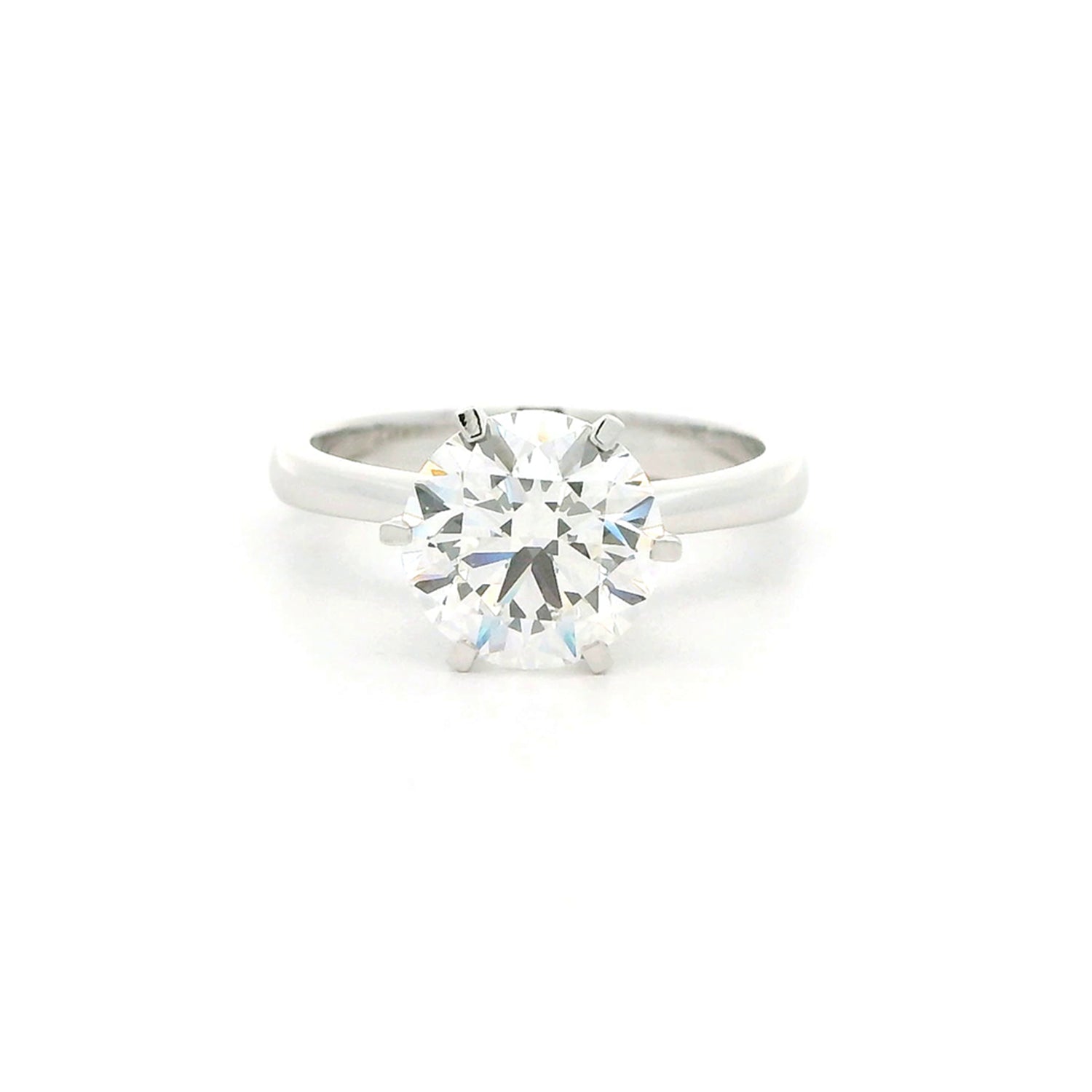 Elara Solitaire Diamond Ladies Ring