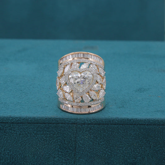 Thalira Fancy Diamond Cocktail Ring