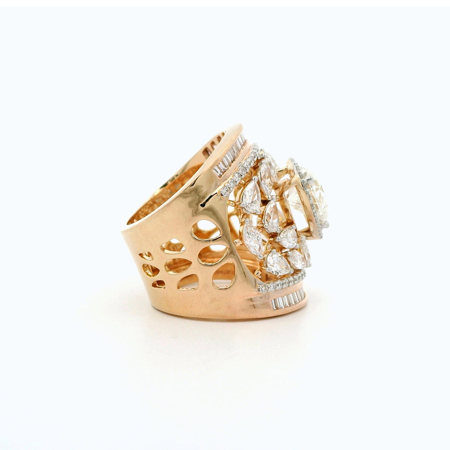 Thalira Fancy Diamond Cocktail Ring