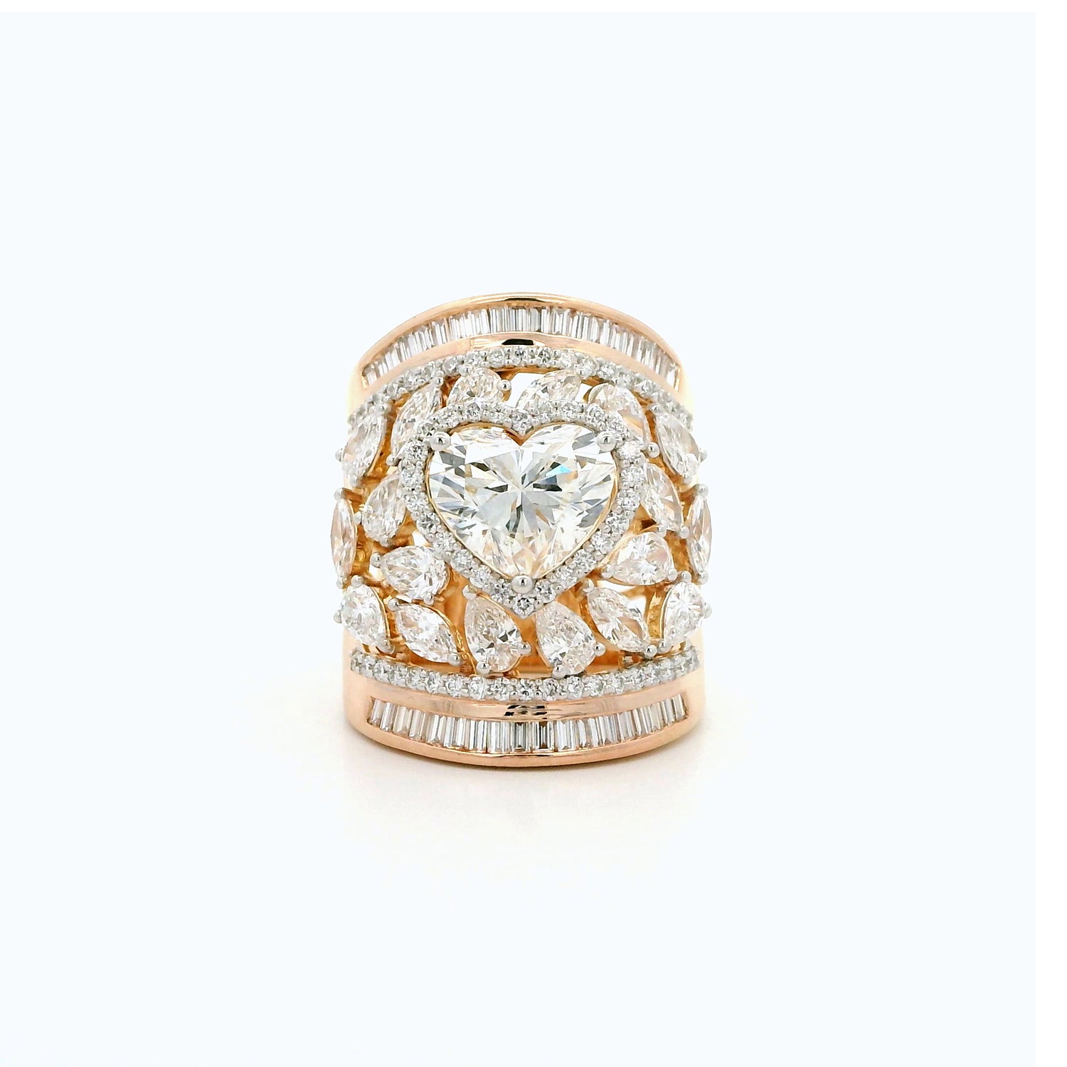 Thalira Fancy Diamond Cocktail Ring