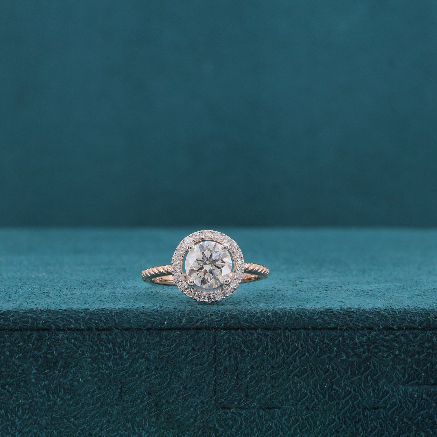 Mirielle Arc Diamond Solitaire Ring – Firefly Diamonds