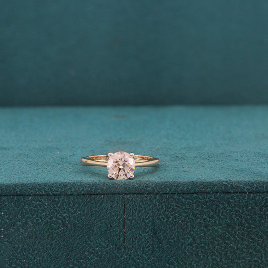 Firayne Beam Diamond Solitaire Ring