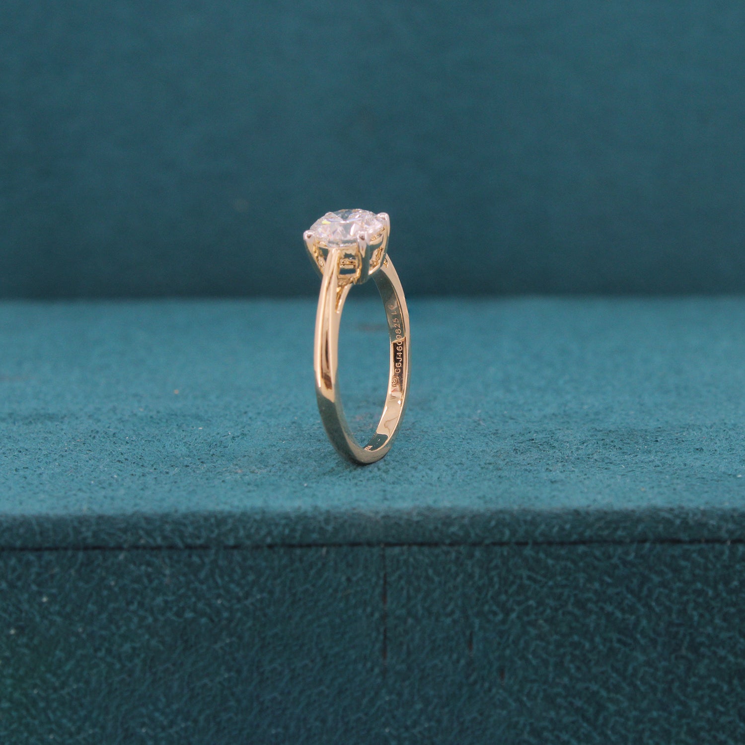 Firayne Beam Diamond Solitaire Ring