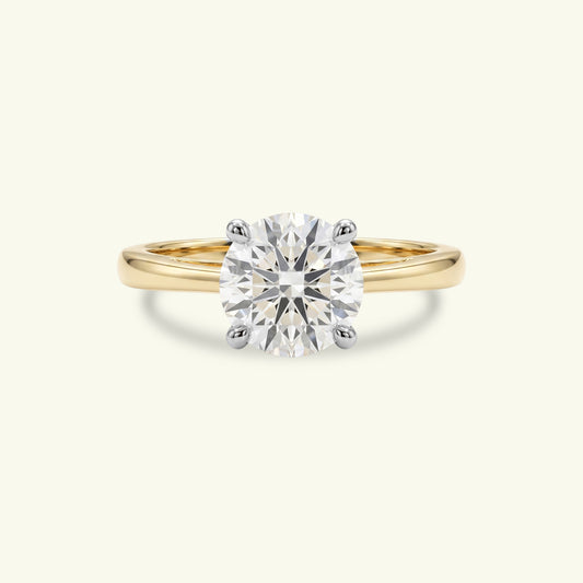 Firayne Beam Diamond Solitaire Ring