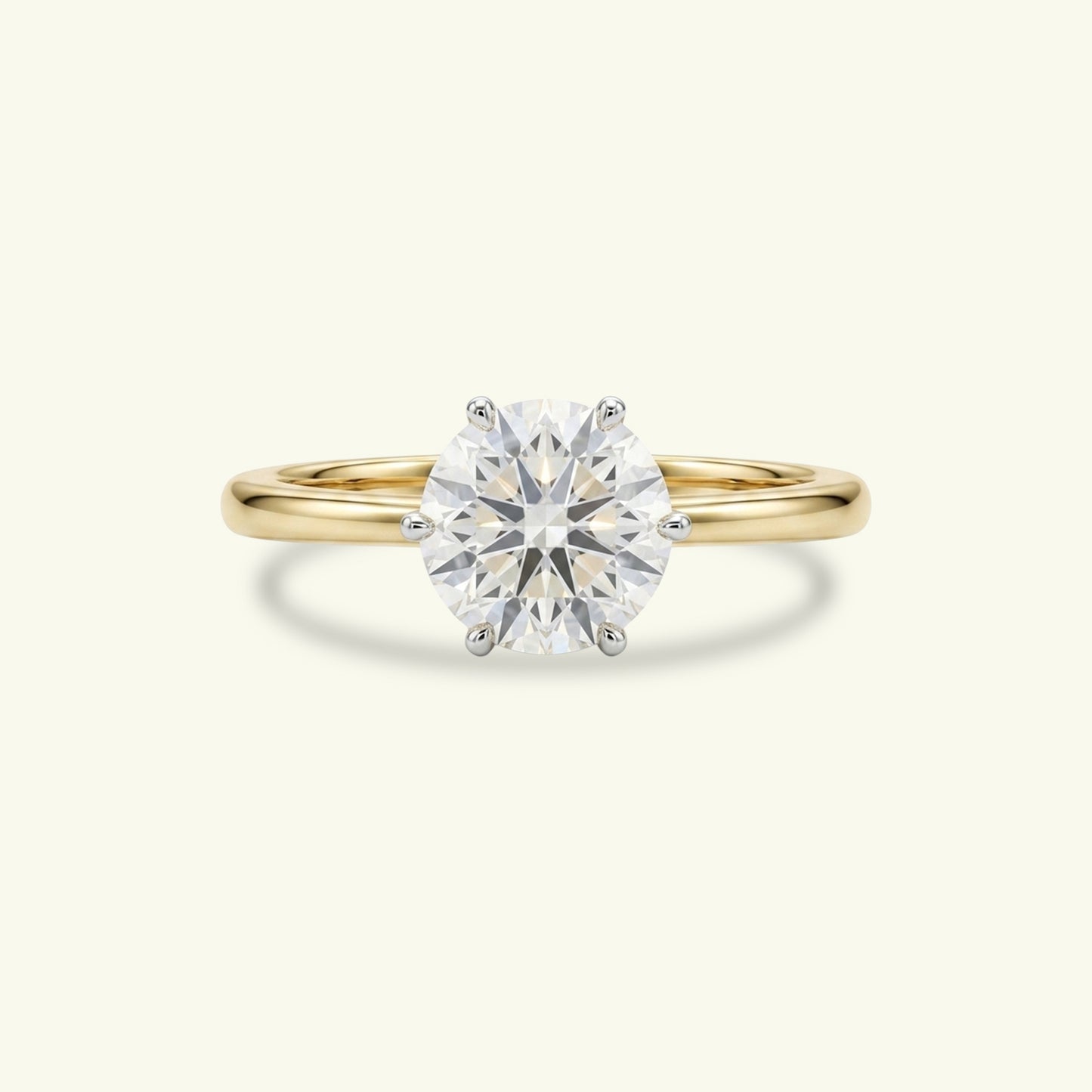 Averin Glow Diamond Solitaire Ring