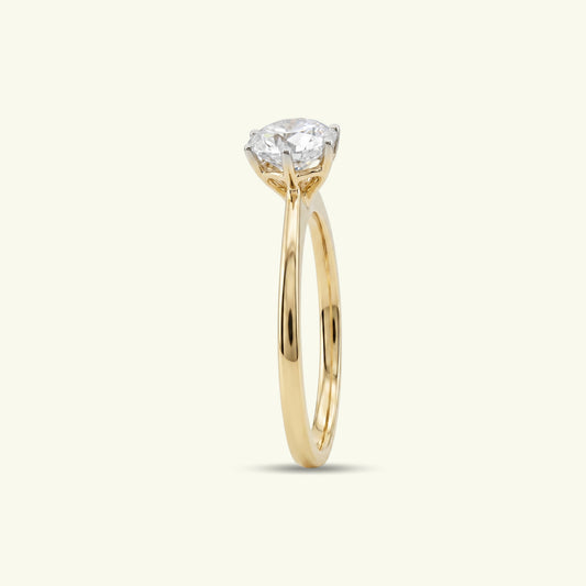 Averin Glow Diamond Solitaire Ring