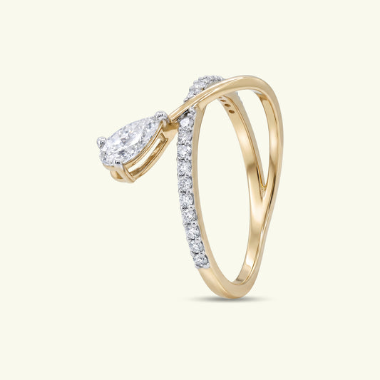 Fiorayne Tide Diamond Ring