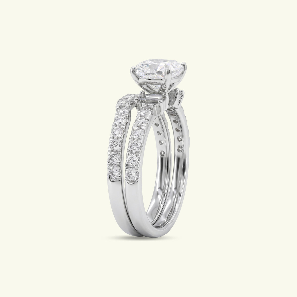 Emerielle Lift Diamond Solitaire Ring