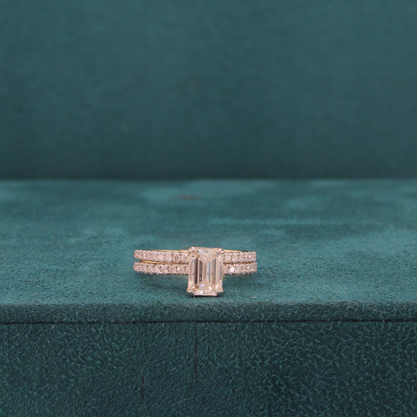 Lumeria Crown Diamond Solitaire Ring