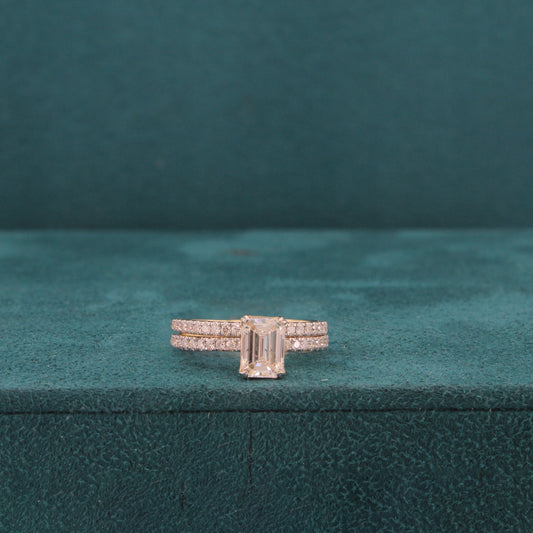 Lumeria Crown Diamond Solitaire Ring