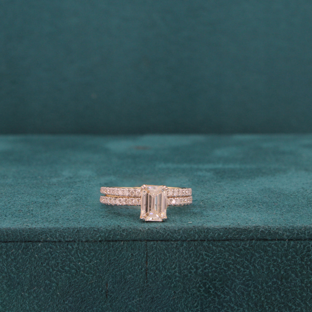 Lumeria Crown Diamond Solitaire Ring