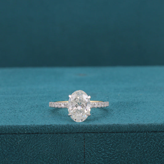 Arvielle Crown Diamond Solitaire Ring